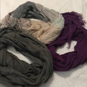 3 Scarves
